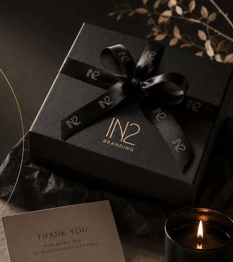 IN2 premium branded gift box